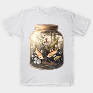 Two Koi Fish in a Terrarium T-Shirt